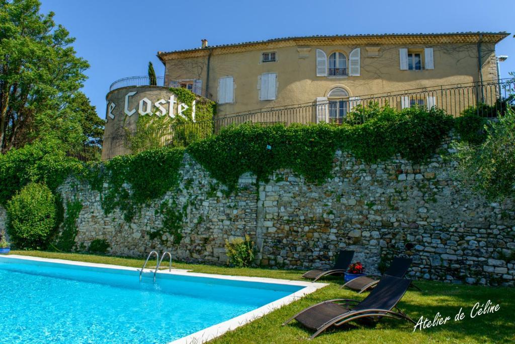 Le Castel Du Mont Boise Hotel Montboucher-sur-Jabron Luaran gambar